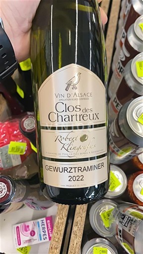 Алзас Nespecificirano Clos des Chartreux Robert Klinkhoff 2022