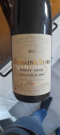 Alsace Domaine Stirn 2013