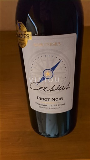 Vinuri Rouge sec Cersius 2024 Franța Languedoc și Roussillon Dealurile Béziers IGP