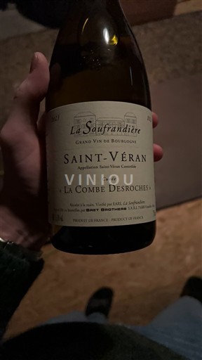 Burgundija Сен-Веран La Soufrandière La Combe Desroches Non Millésimé