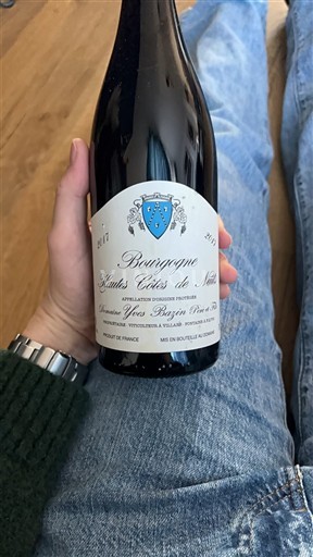 Burgund Hautes Côtes de Nuits Domaine Yves Boyer Père & Fils 2017
