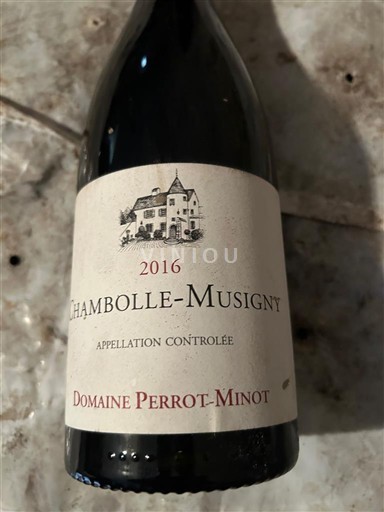 Bourgogne Chambolle-Musigny Domaine Perrot-Minot 2016