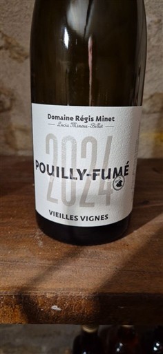 Dolina Loare Пуји-фиме Domaine Régis Minet Vielles Vignes 2024