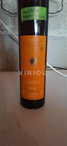 Vin Blanc moelleux Solstice Domaine Petit Béru 2019 Frankrike Sørvest Côtes de Gascogne IGP