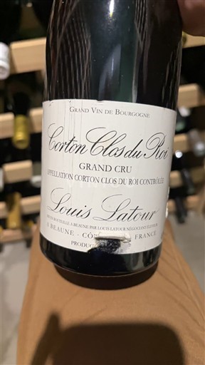 Burgundi Korton Grand Cru Louis Latour Corton Clos du Roi 2010