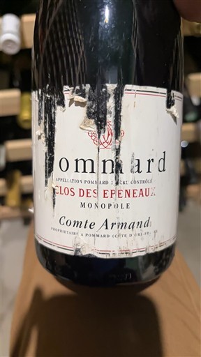 Burgundi Pommard Premier Cru Comte Armand Clos des Epeneaux 2011