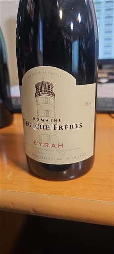 Alpene og Rhône-landene Rhodaliene-høydene Domaine Degache Frères Syrah 2024