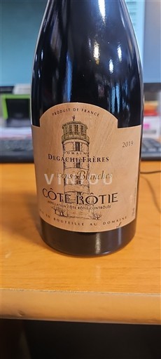 Vin Rouge sec Maisons Blanches Degache Frères 2019 Francë Lugina e Ronës Côte-rôtie AOC