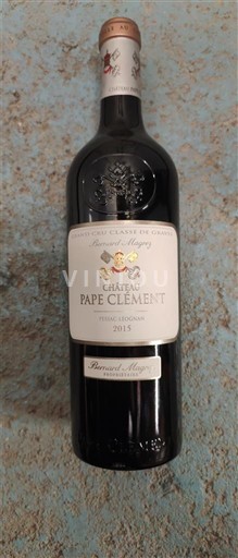 Bordo Pessac-Léonjan Château Bernard Magrez Château Pape Clément 2015