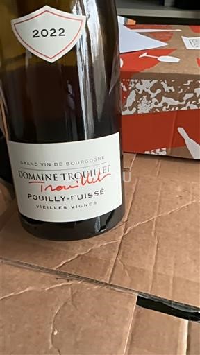Бургундія Пуйї-Фюїсе Domaine Trouillet Vieilles vignes 2022