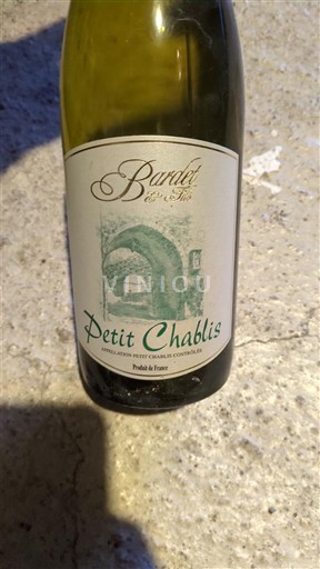 Burgundija Мали шабли Baradet et Fils 2019