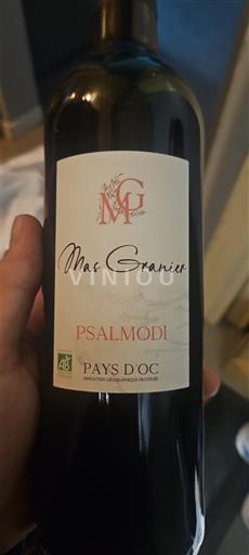Vin Rouge sec Psalmodi Mas Granier Non millésimé France Languedoc et Roussillon Pays d'oc IGP