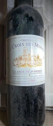 Bordoja Lalande-de-pomerol Château La Croix des Moines 2003