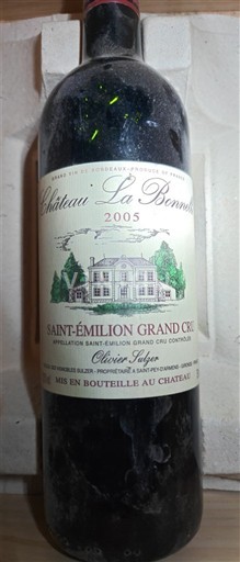 Bordeaux Saint-Émilion Grand Cru Château La Bonnelle 2005