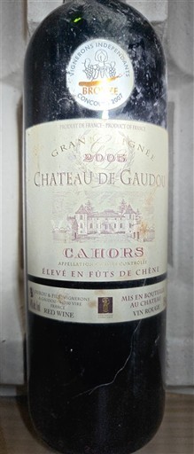 Sørvest Cahors Château Gaudou Grande Aiguille 2005