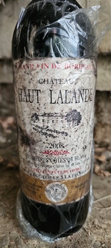 Bordeaux Premières-côtes-de-bordeaux Château Haut Lalande 2008