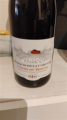 Rhônedalen Côtes-du-rhône Marquis de la Couronne 2023