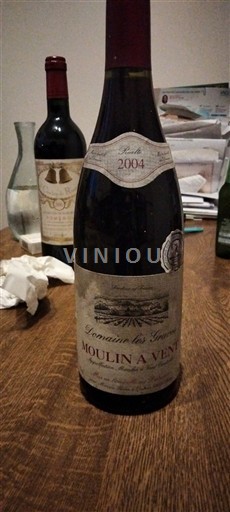 Vin Rouge sec Domaine Terres Dorées 2004 Frankrike Beaujolais Moulin-à-vent AOC