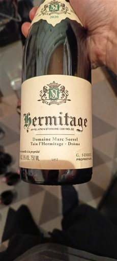 Рона долина Ермитаж Domaine Marc Sorrel 2020