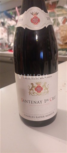 Burgundi E paspecifikuar Premier Cru Charles Bader-Mimeur 2009