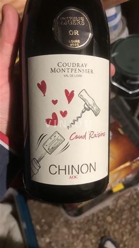 Loiredalen Chinon Coudray Montpensier Coud'Raisin 2024