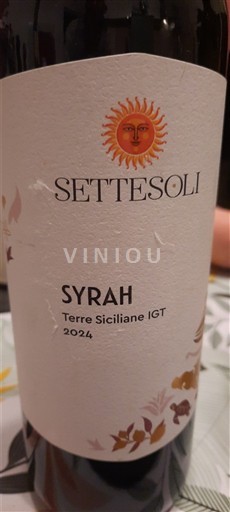 Vin Rouge sec Settesoli 2024 Italija Сицилија Сицилија Земља IGT
