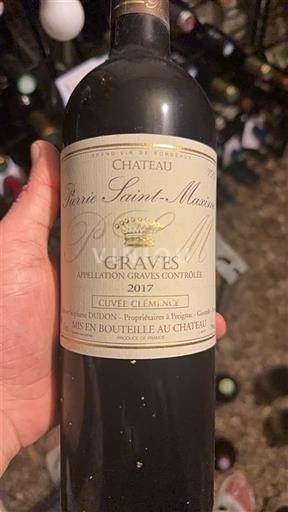 Bordoja Graves Château Pierre Saint-Maxime Clémence 2017