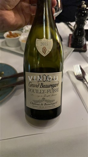 Bourgogne Pouilly-fuissé Château Beauregard Grand Beauregard 2015