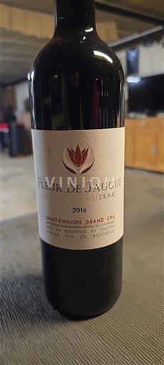 Bordeaux Saint-Émilion Grand Cru Grand Cru Fleur de Jaugue 2016