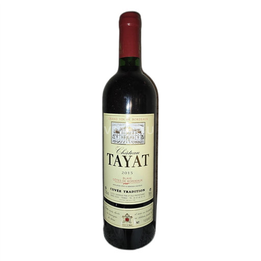 Bordeaux Blaye-côtes-de-bordeaux Château Tayat Tradition 2015