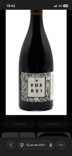 Languedoc Faugères Domaine Gayda Vox Dei 2022