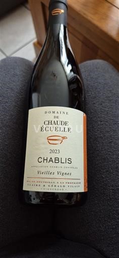 Burgundi Chablis Domaine Chaude Écuelle Vieilles Vignes 2023
