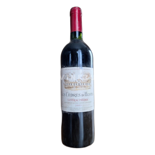 Bordeaux Listrac-Médoc Château Fourcas Hosten Les Cèdres d'Hosten 2003