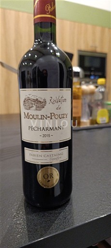 Југозапад Pécharmant Moulin-Pouzy Révélation 2015