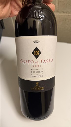 Toskana Bolgheri Antinori Guado al Tasso 2021