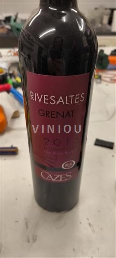 Roussillon Rivesaltes Cazes Grenat 2015