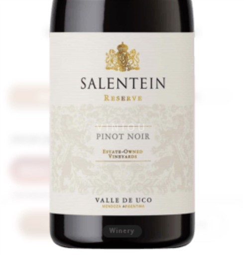 Mendoza Valle de Uco Salentein Reserve 2024