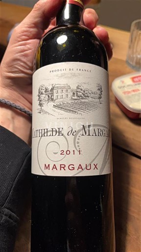 Bordo Margaux Mathilde de Margaux 2011