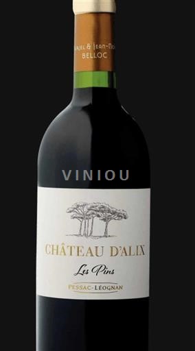 Bordéus Pessac-Léognan Château Alix Les Pins Não Sazonado
