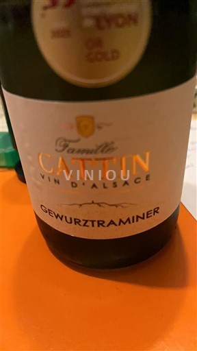 Vin Blanc sec Famille Cattin 2024 Francë Alsace E paspecifikuar AOC