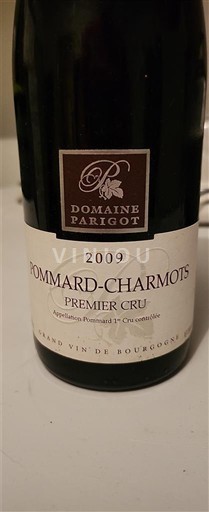 Burgundi Pommard Premier Cru Domaine Parigot Pommard-Charmots 2009