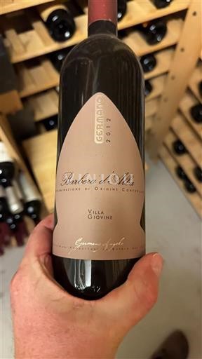 Pijemont Барбера д'Алба Germano Villa Giovine 2012