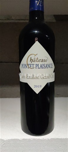 Bordeaux Saint-Émilion Grand Cru Grand Cru Château Ponet Plaisance 2019