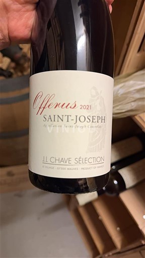 Vinuri Rouge sec Offenus J.L. Chave Sélection 2021 Franța Valea Ronului Saint-Joseph AOC