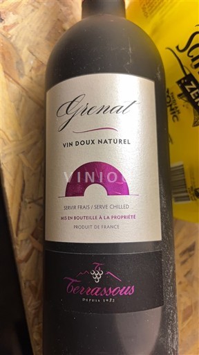 Ruzijon Rivesaltes Terrassous Grenat 2016