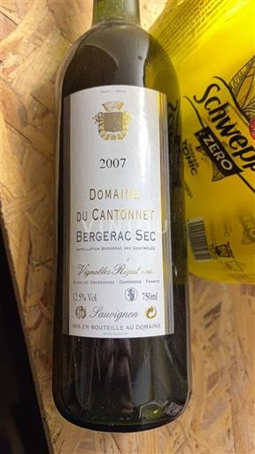 Jugperëndim Bergerak Domaine Cantonnet 2007