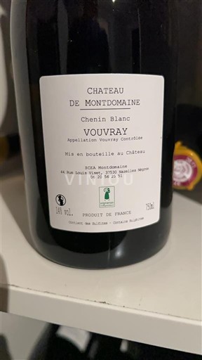 Lugina e Luarës Vouvray Domaine Montdomaine 2022