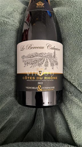 Rhônedalen Côtes-du-rhône Le Berceau Calcaire 2022