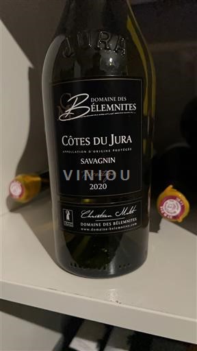 Žura Кот д'Жура Domaine Bélemnites Prestige 2020