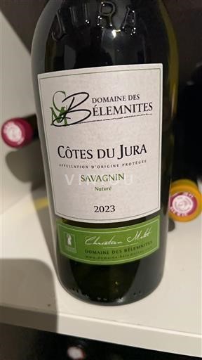Žura Кот д'Жура Domaine Bélemnites Savagnin Nature 2023